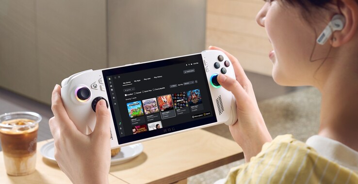 Asus ROG Xbox Ally UI (Image source: Asustek Computer)