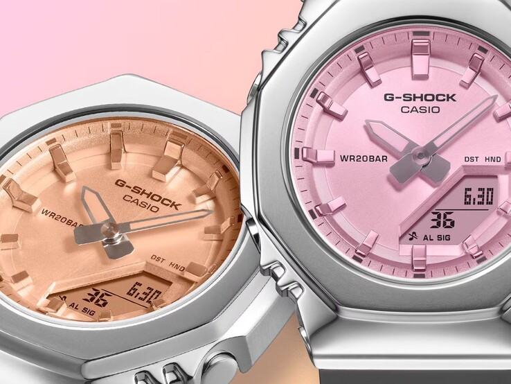 The Casio G-Shock GM-S2110SR-1A watch