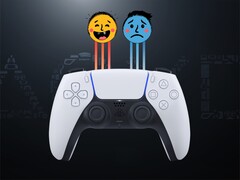 DualSense controller detecting emotions to adjust game difficulty