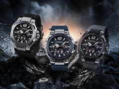 The Casio G-Shock GWR-B3000-1A, the GWR-B3000-2A, and the GWR-B3000-8A (from left to right)