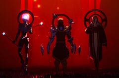 Gatekeeper Steam teaser showing three gatekeepers with a red background