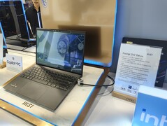 MSI Prestige 13 AI Evo (image source: Benjamin Herzig)