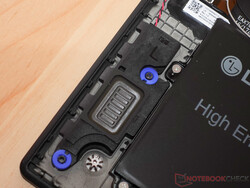 Speakers inside the LG Gram Pro