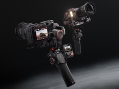 The professional AI gimbal, front and rear view (Image source: Hohem)
