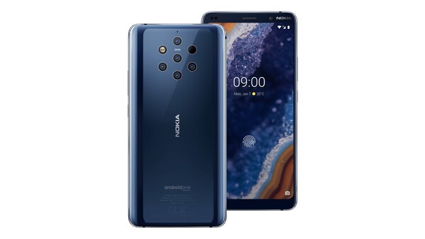 The Nokia 9 PureView had five 12MP cameras on its back. (Image source: Nokia/waybackmachine)