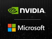 Nvidia and Microsoft logos are shown (Image source: Nvidia blog with edits)