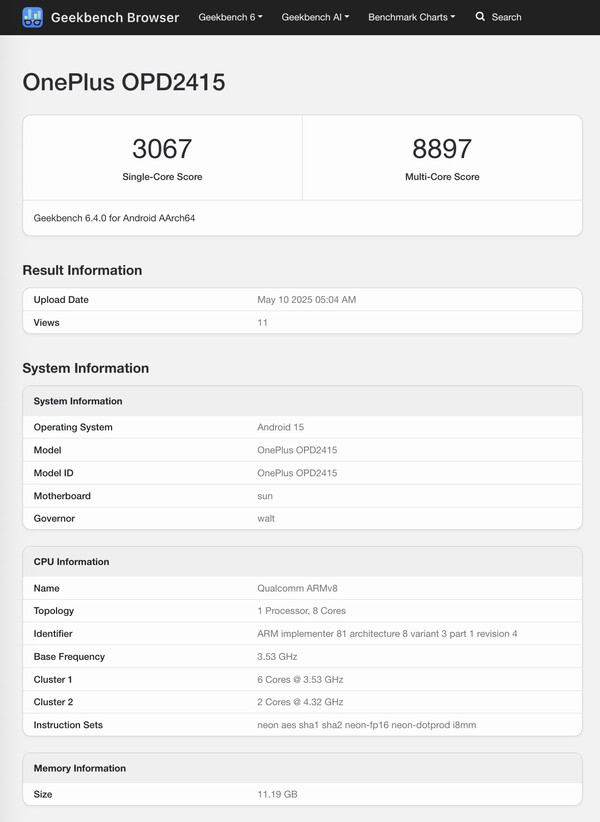 (Image source: Geekbench)