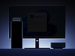 The two Orico mini PCs will be unveiled on November 1, 2025. Pictured: a teaser photo of the systems. (Image source: Orico - edited)