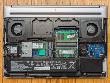 ZBook Fury 16 G11 w/ metal plate removed