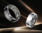 Stylized images of the new Rogbid SR15 smart ring.