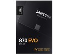The Samsung 870 Evo SSD with 1TB of capacity has reached its best price on Amazon (Image: Samsung)