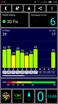 GPS test outdoors