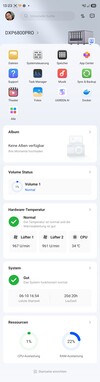 App interface