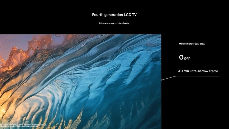 The TCL Q10L QD-Mini LED TV has a ZeroBorder design. (Image source: TCL)