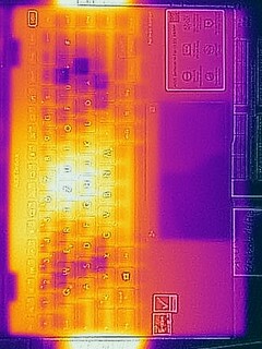 Waste heat load - keyboard