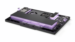 The modular components of the Lenovo ThinkPad T14s Gen 7.