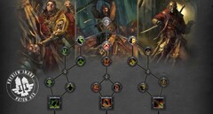 Warhammer 40,000: Darktide RPG skill tree preview (Source: Fatshark)