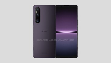 Xperia 1 V (منبع تصویر: GreenSmartphones/@OnLeaks)