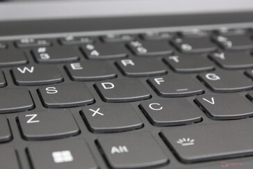 Typing experience is unfortunately closer to an IdeaPad than to a ThinkPad