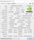 System info: GPU-Z Geforce GTX 1060