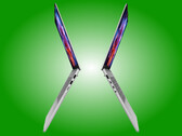 The IdeaPad Slim 5 15IWC11 has anodised aluminium top and bottom cases.