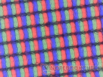 Matte subpixel array