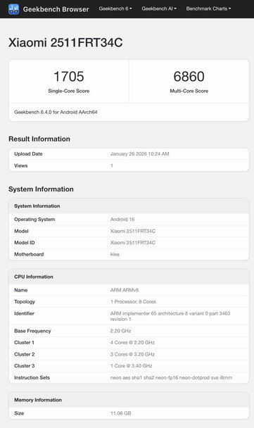(Image source: Geekbench)