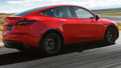 Tesla's Model Y electric cross-over is currently the best-selling electric vehicle in the world, meaning many users may be disappointed by erroneous range estimates. (Image source: Tesla)