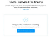 Mozilla is trialing a single-download encrypted file sharing website. (Source: Mozilla)
