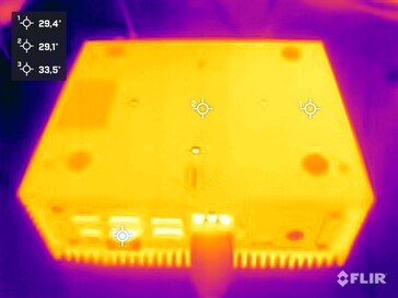 Newsmay AC8F-POE running idle (bottom)