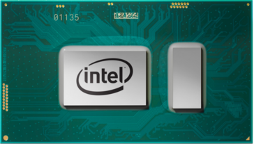 The Intel 'Kaby Lake-R' Core i5-8250U (front)