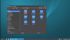 Artix Linux desktop (Image source: GeeksforGeeks)