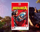 Borderlands 4 Switch 2 box shot is shown (Image source: GamingReplay with edits)