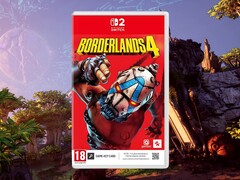 Borderlands 4 Switch 2 box shot is shown (Image source: GamingReplay with edits)