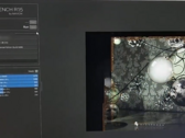 This is a photo taken by Gtx9 that shows Cinebench actually rendering the image with a 256 thread CPU. (Source: Chiphell)