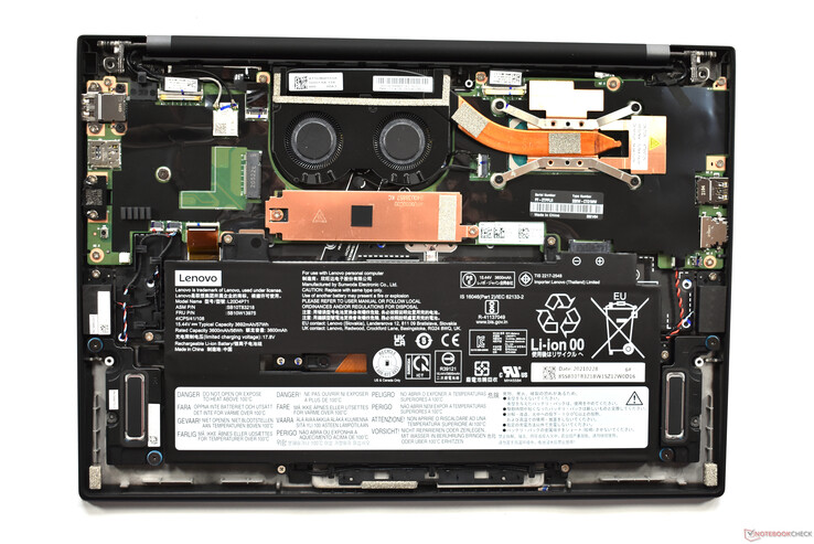 Lenovo ThinkPad X1 Carbon Gen 9: Innards