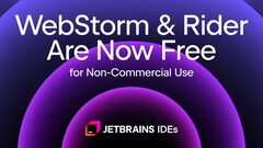WebStorm and Rider from JetBrains are available for download for non-commercial use. (Image source: JetBrains)