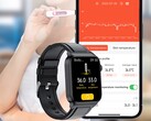 The E500 smartwatch is listed as having blood glucose and body temperature sensors. (Image source: AliExpress)