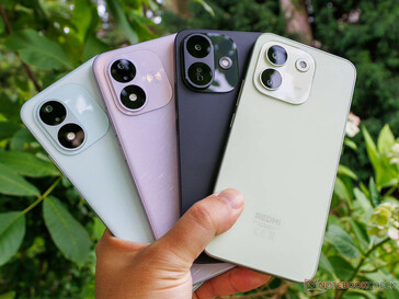 The Redmi Note 17 series for the global market (the Black one is the Note 17 Pro)