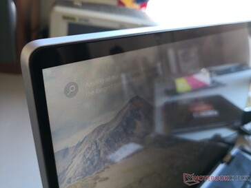 Webcam is along the top edge of the screen