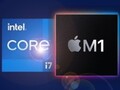 The Apple M1 SoC has outshone the Intel Core i7-11700K on PassMark. (Image source: Intel/Apple - edited)