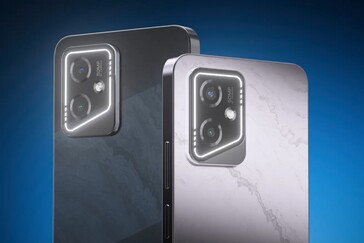 The Lava Yuva 2 5G has a notification light around the rear camera layout (Image source: Lava)