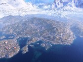 Players will be fighting each other in the snow on the Halvøy map. (Source: EA/Dice)