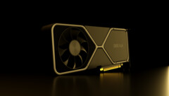 A render of how the RTX 3080 could look based on leaked designs. (Image source: u/dertpert88)