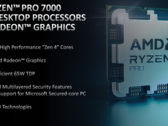 AMD has launched three new Zen 4-based "Pro" branded processors for desktops (image via AMD)