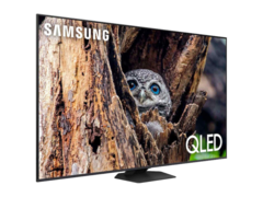 Samsung&#039;s Q80D QLED 4K TV (pictured) comes with Direct Full Array backlighting for deep contrast. (Image source: Samsung)