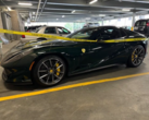 The Ferrari 812 GTS, stolen from Greenwich and recovered by Waterbury Police Department, thanks to Apple's AirPods. (Image source: Waterbury Police)