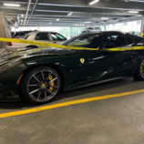 The Ferrari 812 GTS, stolen from Greenwich and recovered by Waterbury Police Department, thanks to Apple's AirPods. (Image source: Waterbury Police)