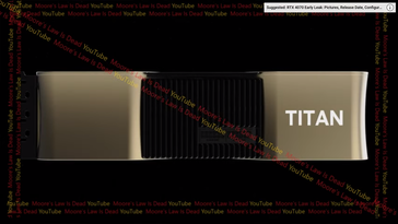 Nvidia Titan Ada render (image via Moore's Law is Dead)