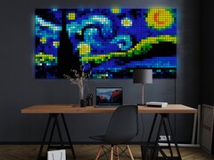 You can sync the Twinkly Squares smart lights to your game using Razer Chroma RGB or Omen Light Studio. (Image source: Twinkly)